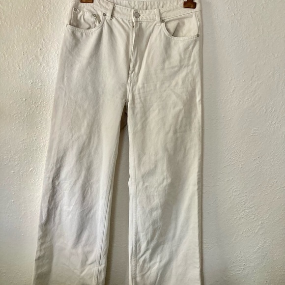 ecru white jeans from Weekday - Picture 2 of 4